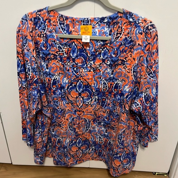 Ruby Rd top, 3X - Picture 1 of 3